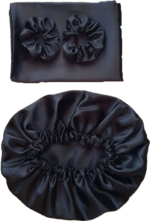 طقم حرير ستان للشعر